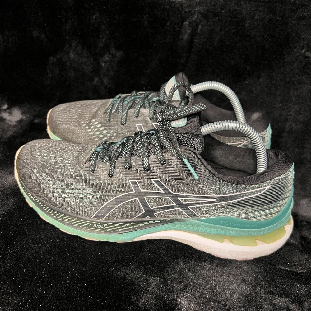 Asics Gel-Kayano 28 1012B047 Womens 10 Athletic Running Shoes Black Sneakers